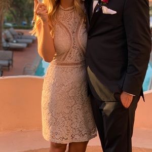 Nude Lace Dress (M/L)